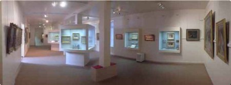 MUSEE E. BOUDIN. Dans la salle Hambourg-Rachet, on y trouve des dessins de Boudin, des peintures de Dubourg, Cals, Saint-Delis, Gen Paul et de nombreuses œuvres d’André Hambourg.